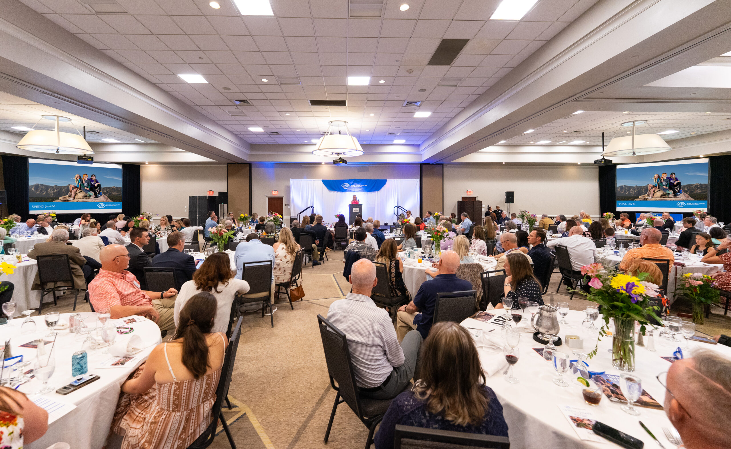 the ballroom at the spring soiree 2025