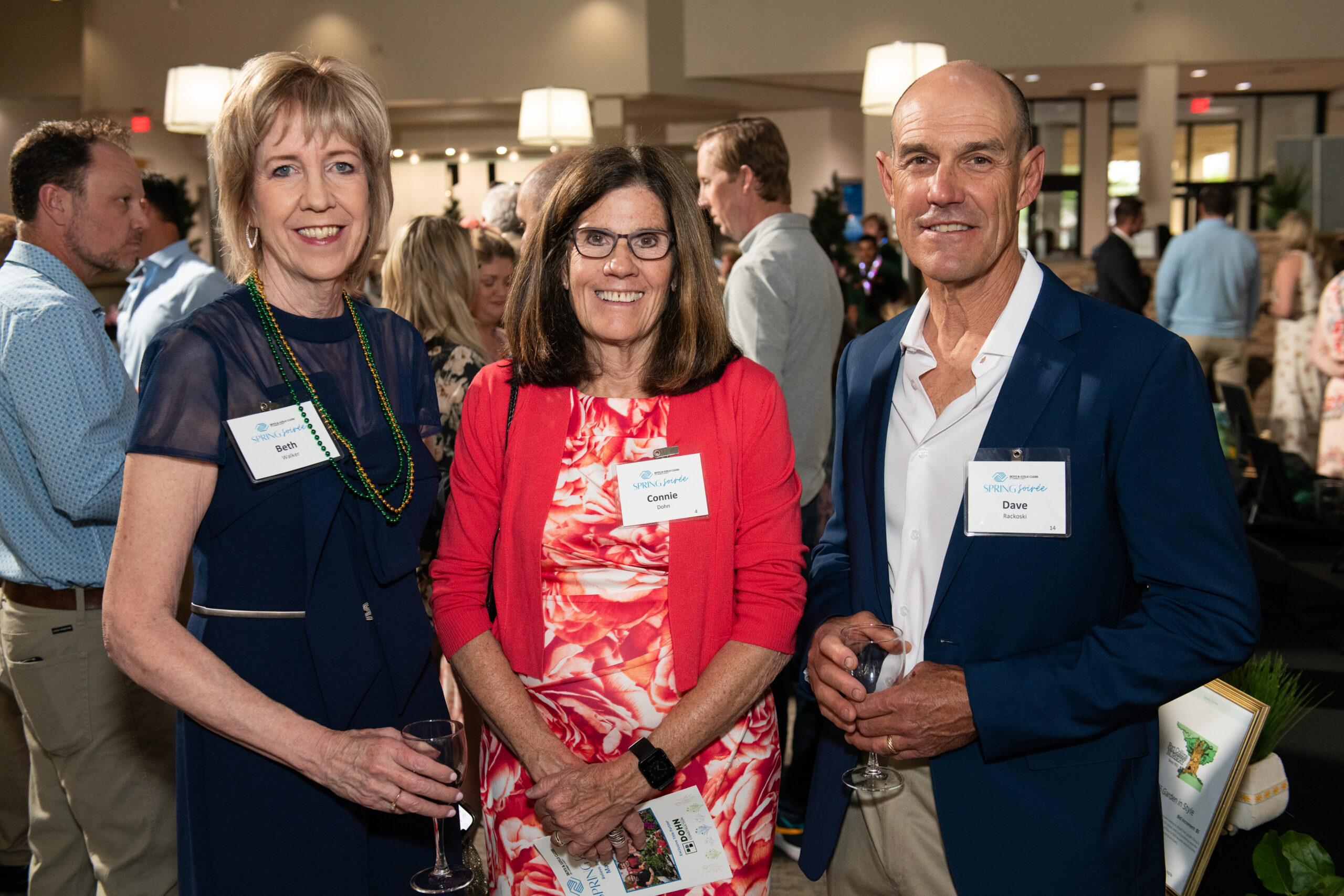 attendees at the 2025 spring soiree
