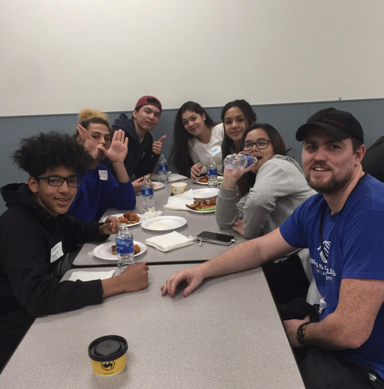 Ayanna in Club with her friends and staff